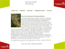 Tablet Screenshot of kramberg.imvwe.de